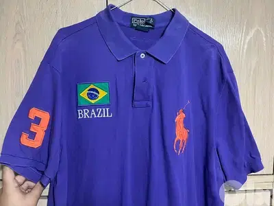 Ralph Lauren Brasil limited edition original verifried polo shirt 20