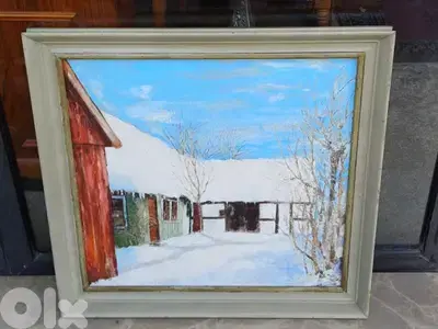 لوحة رسم زيتي اوروبية