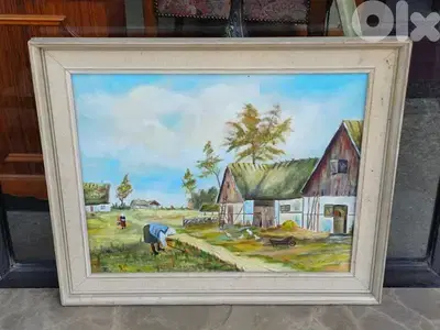 لوحة رسم زيتي