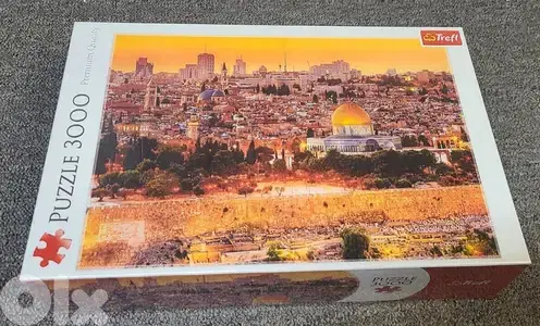 Trefl puzzle 3000 pcs "the roof of Jerusalem" used 116*85cm