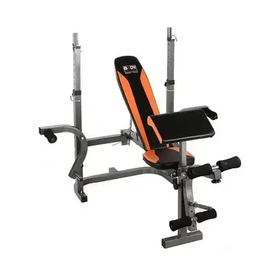 Bench With Arm Curl Body Sculpture Foldable Weight Lifting
