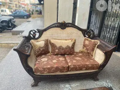 طقم كنبايات خشب زان
