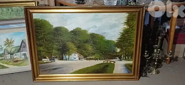 لوحة رسم زيتي