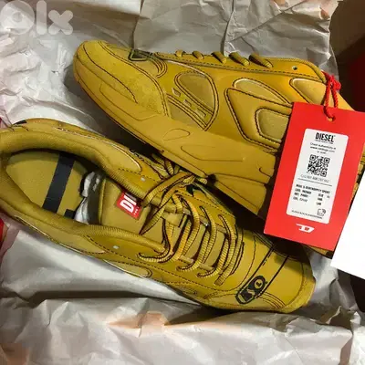 DIESEL - SNEAKERS WITH SUEDE AND WRITTEN DETAILS x Original