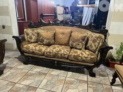 طقم كنبايات خشب زان