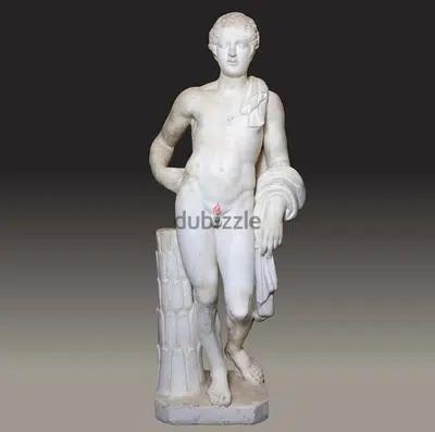 Imposing 19th-century life size Statue