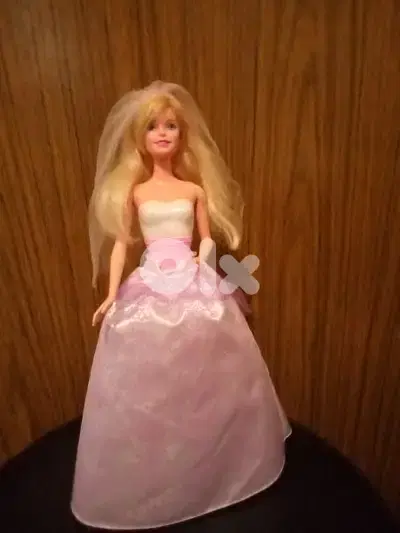 WEDDING DAY Barbie Mattel as new doll 1999 in bridel skirt +shoes=25$