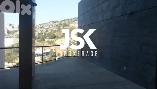 L13841-2-Bedroom Apartment With Terrace for Rent In Mezher