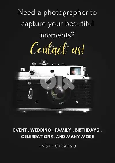 Contact us to photograph your events! Contact us to photograph your events!