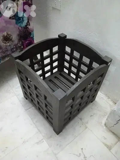 wooden boxes for pots