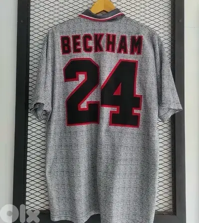 Manchester United 1992 Beckham vintage limited edition umbro kit
