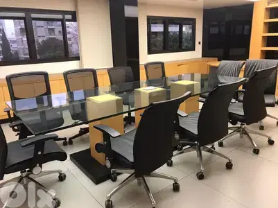 L08247 - Furnished Office for Rent in Horsh Tabet