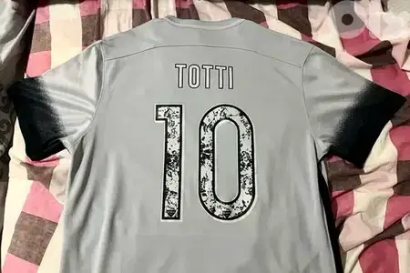 Roma FC totti 10 2015 third nike limited edition jersey