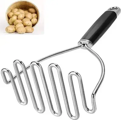 stainless steel potato masher(2x)