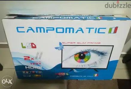 campomatic 32" broken screen TV Used for 3 months