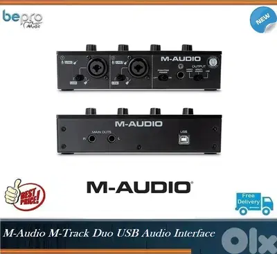 M-Audio M-Track Duo USB Audio Interface