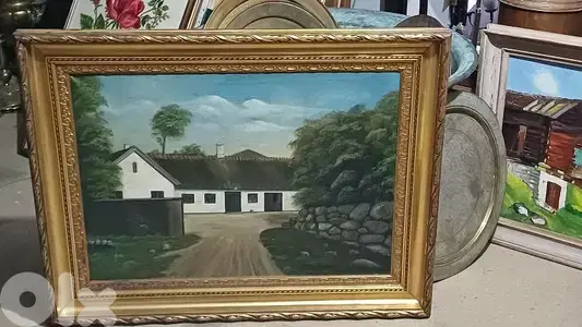 لوحة رسم زيتي