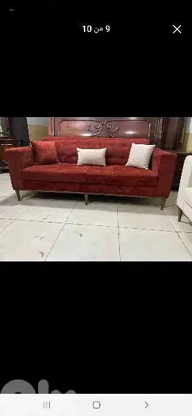 طقم كنبايات شغل توصاية كنار خشب زان