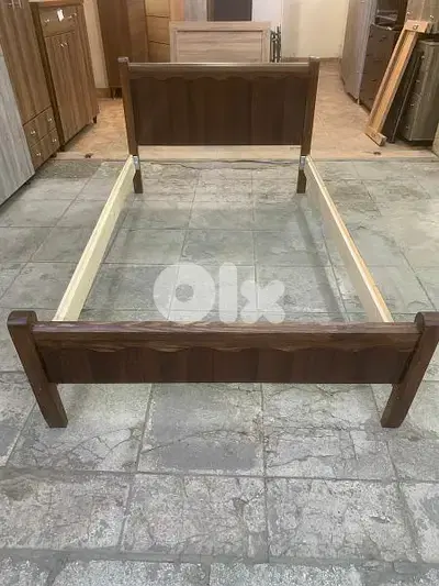 تخت مفرد ونص 120 سم خشب شوح