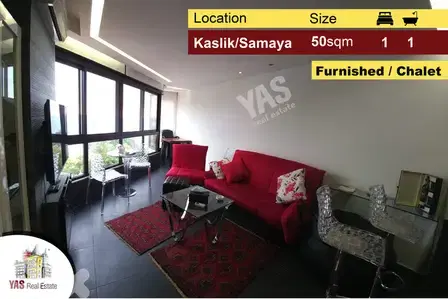SAMAYA | 50m2 Chalet | FULLY FURNISHED | Upgraded | VIEW | Catch |