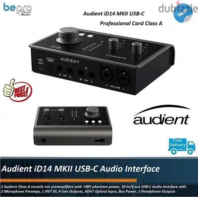 Audient iD14 MKII USB-C Audio Interface
