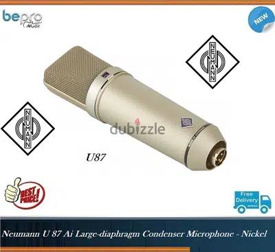 Neumann U87 Ai Large-diaphragm Condenser Microphone - Nickel