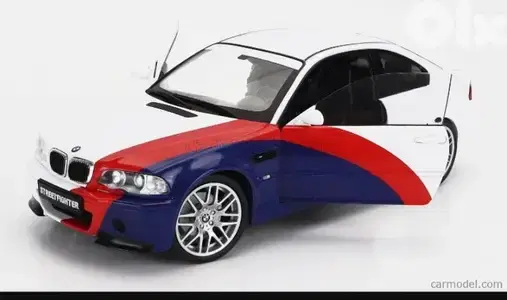 BMW M3 E46 Street fighter diecast car model 1;18