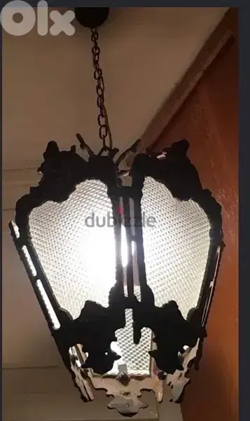 Antique  Bronze Chandelier good condition