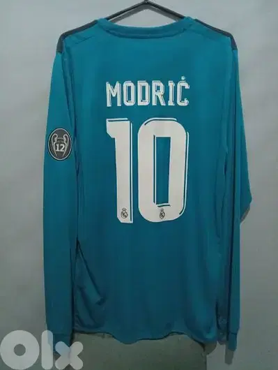 Real Madrid Modric football long sleeve shirt