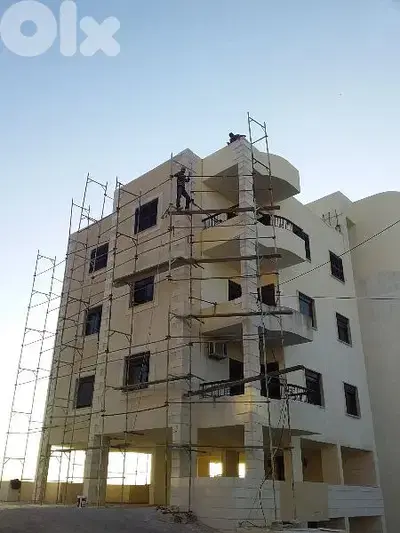 كافة اعمال ترميم الابنية واعادة التأهيل