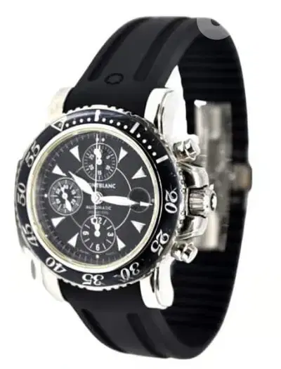 Montblanc watch Meisterstück Automatic black