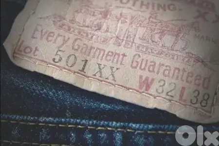 original Levi's jeans size 501 XX W32 L38 original Levi's jeans size 501 XX W32 L38