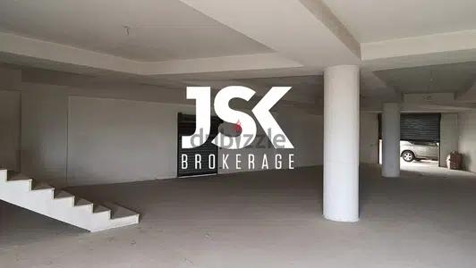 L14462-500 SQM Showroom For Sale In Zouk Mosbeh