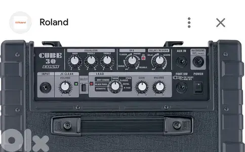ampli Roland cube 30 cosm سبيكر رولاند