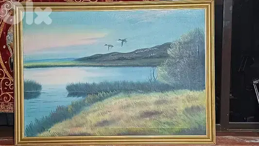 لوحة رسم زيتي