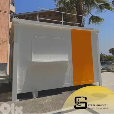 kiosk prefabricated house all size - بيوت جاهزة SPECIAL PRICE