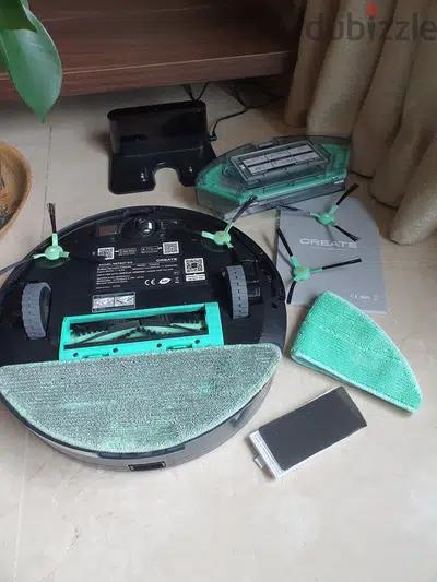 Robot vaccum cleaner wet & dry