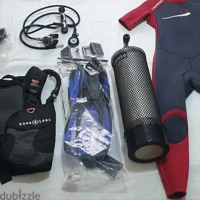 full scuba diving equipment 650$