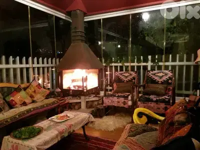 Apartment for sale in Kornet El Hamra/ Garden/ Furnished/ View