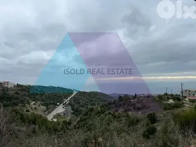 800 m2 land + open view for sale in Ras osta - أرض راس اسطة جبيل