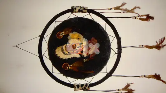 Red Indians Dream catcher 45cm