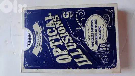 fifty optical illusion cards box set