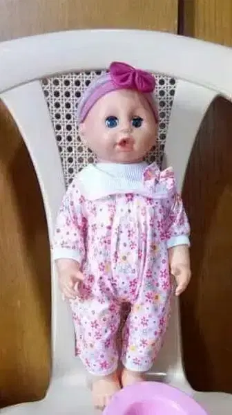 BABY GROWWING UP machine Big doll Cry, Nurse press become long=25$