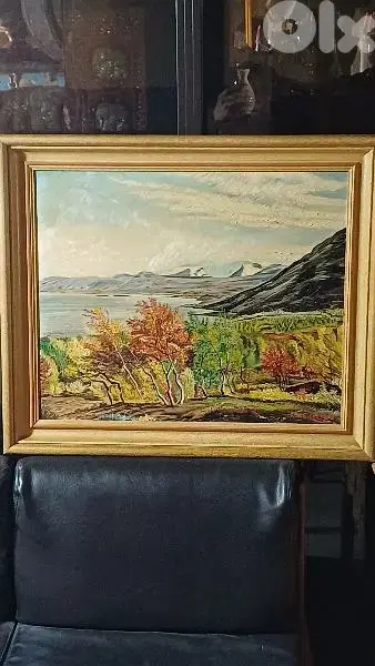 لوحة رسم زيتي اوروبية