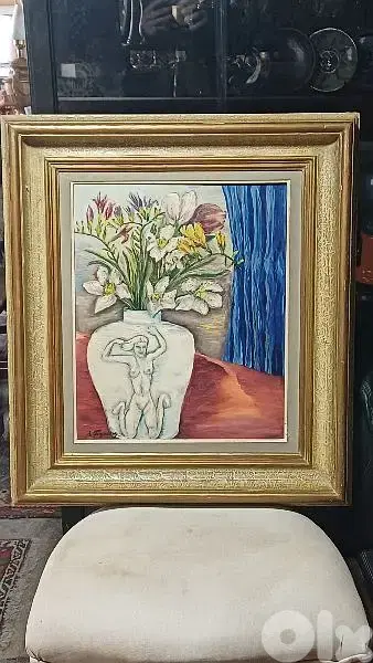 لوحة رسم زيتي اوروبية