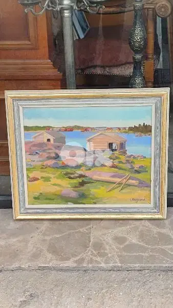 لوحة رسم زيتي اوروبية