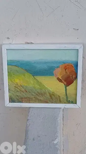 لوحة رسم زيتي