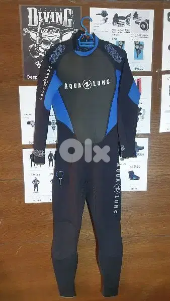 5mm new wet suit large