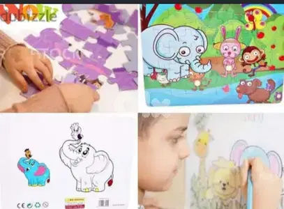Smart kids learning puzzle boards 1 for2$