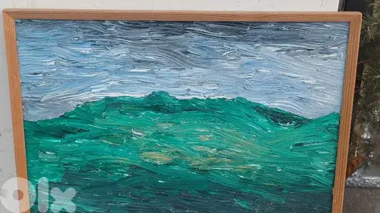 لوحة رسم زيتي